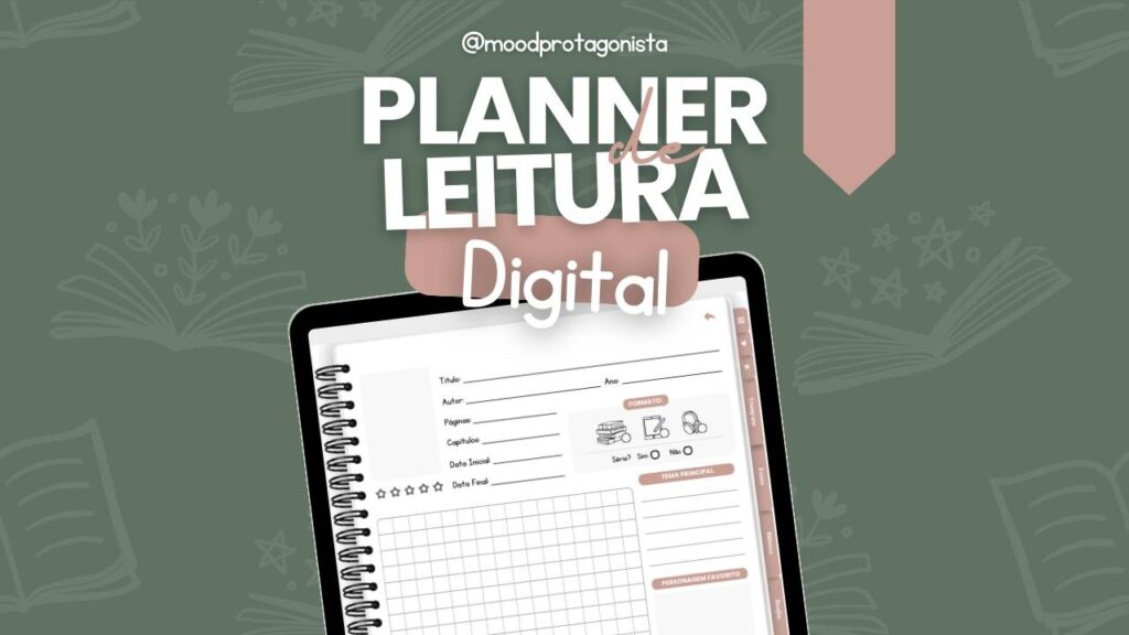 Planner Clicável de Leitura [REVIEW] Tudo Sobre o Novo Lançamento